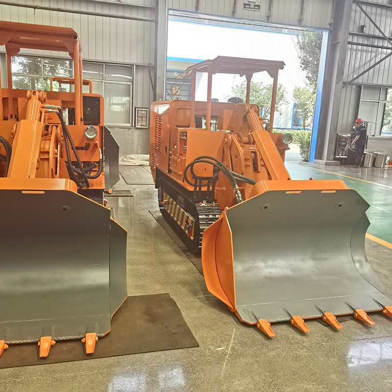 60-дюймовый погрузчик с боковой разгрузкой