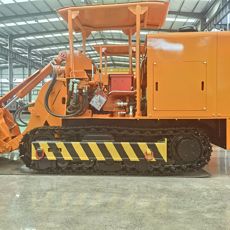 60-дюймовый погрузчик с боковой разгрузкой