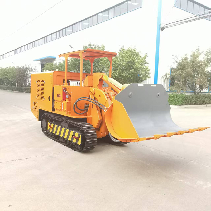 Downhole Side Unloading Rock Loader