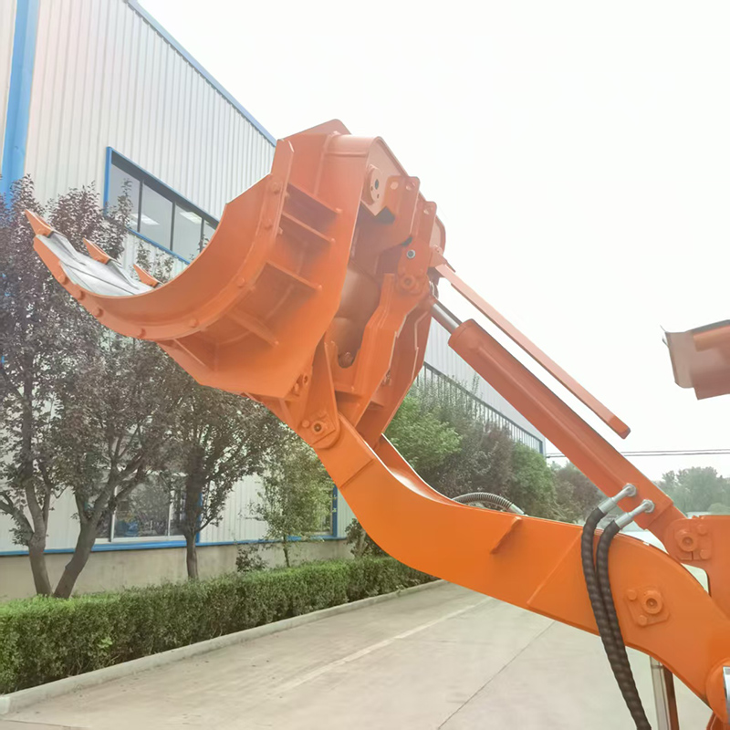 Máy xúc lật đá dỡ hàng bên hông hiệu quả