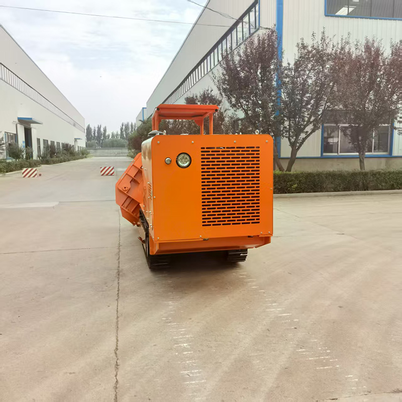 100 Side Unloading Rock Loader