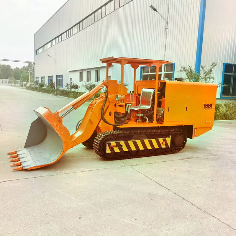 Лучший погрузчик для камня с боковой разгрузкой