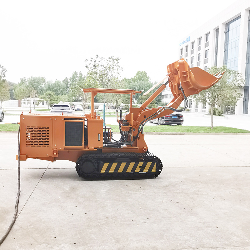 Погрузчик горных пород на угольной шахте