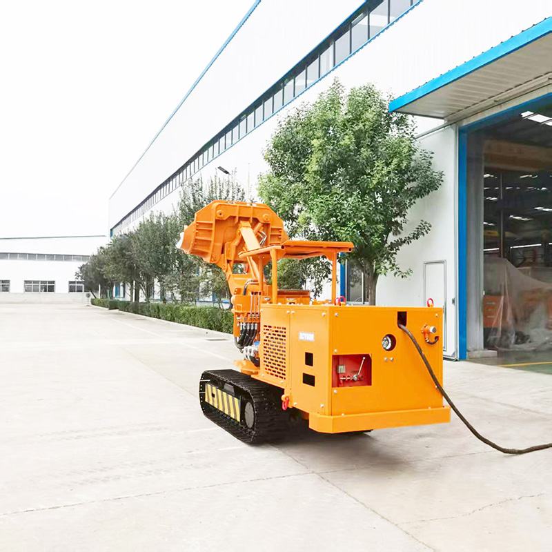 Carregador de rocha com descarga lateral ZCY