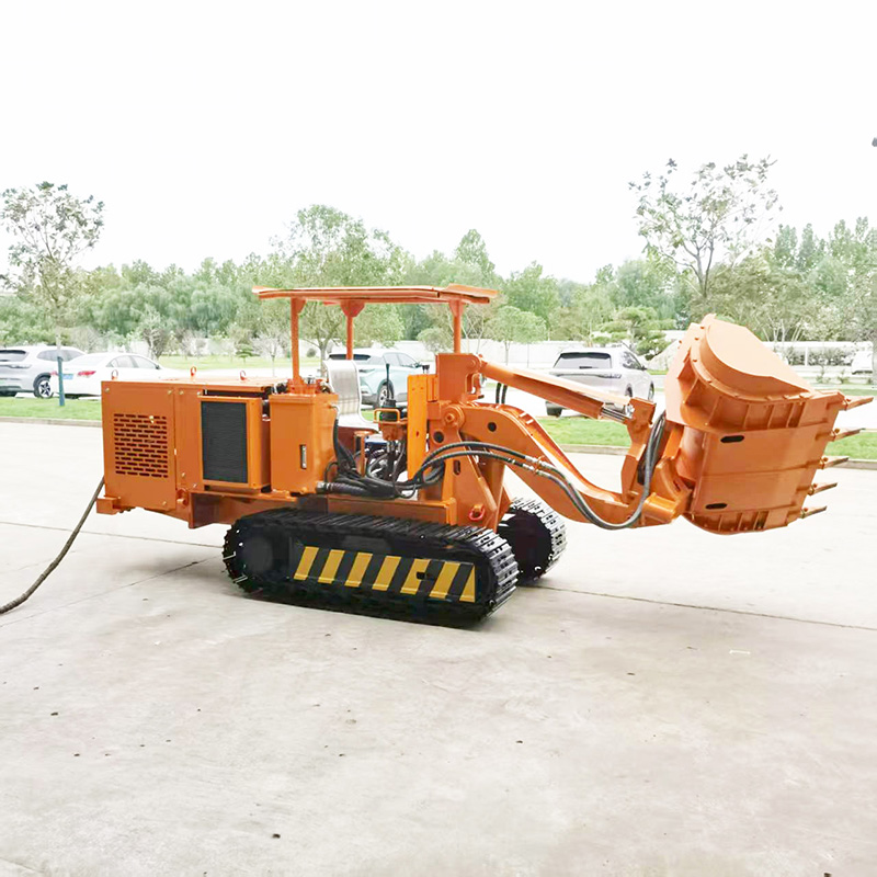 Электрический самосвальный погрузчик для камня