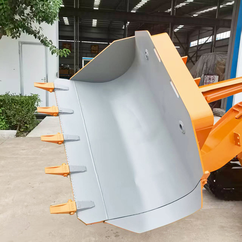 Máy xúc đá dỡ tải bên nhỏ