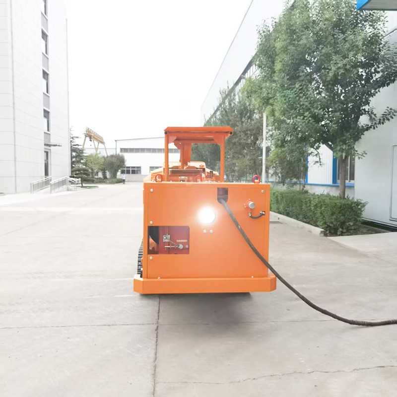 Efficient Side Unloading Rock Loader