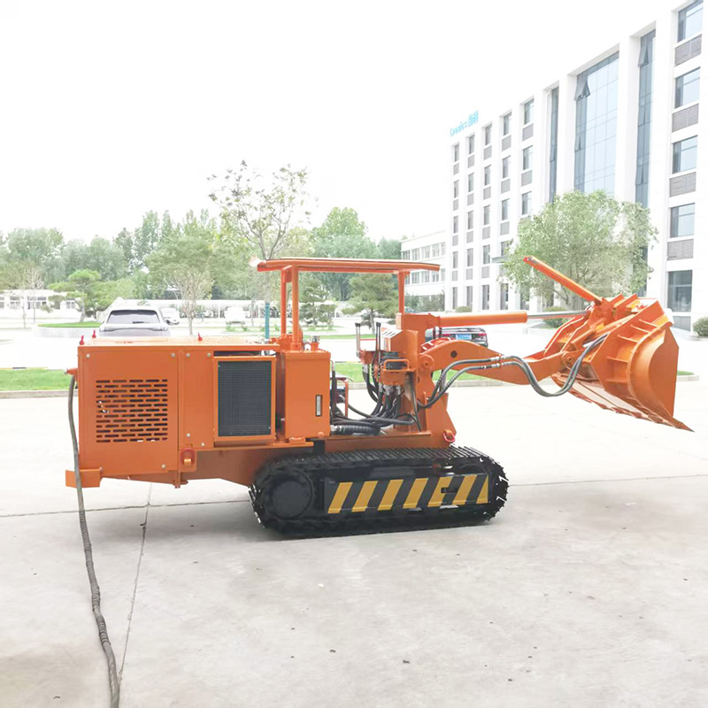 Погрузочная машина с боковой разгрузкой породы