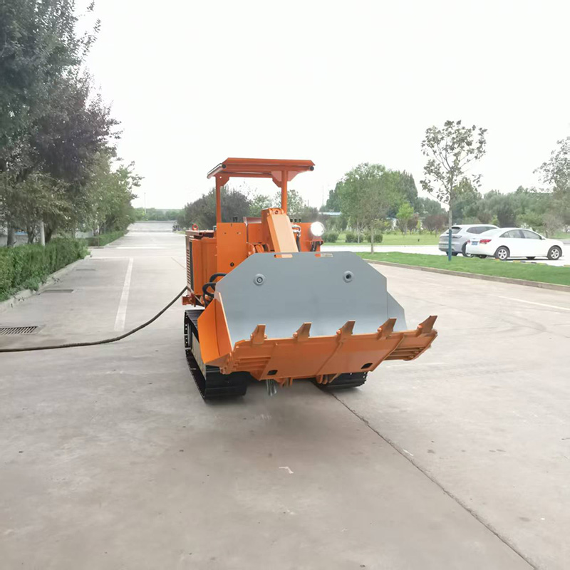 Máy xúc đá dỡ tải bên nhỏ