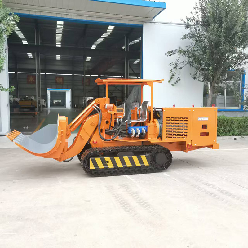 Pemuat Batu Dump Sisi Sedang