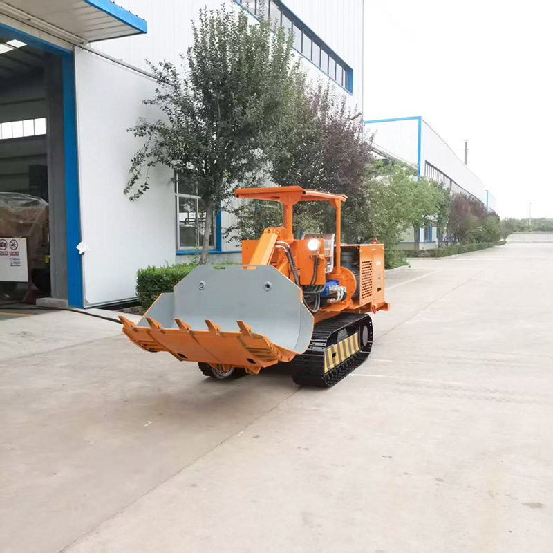 Quick Change Side Dump Rock Loader