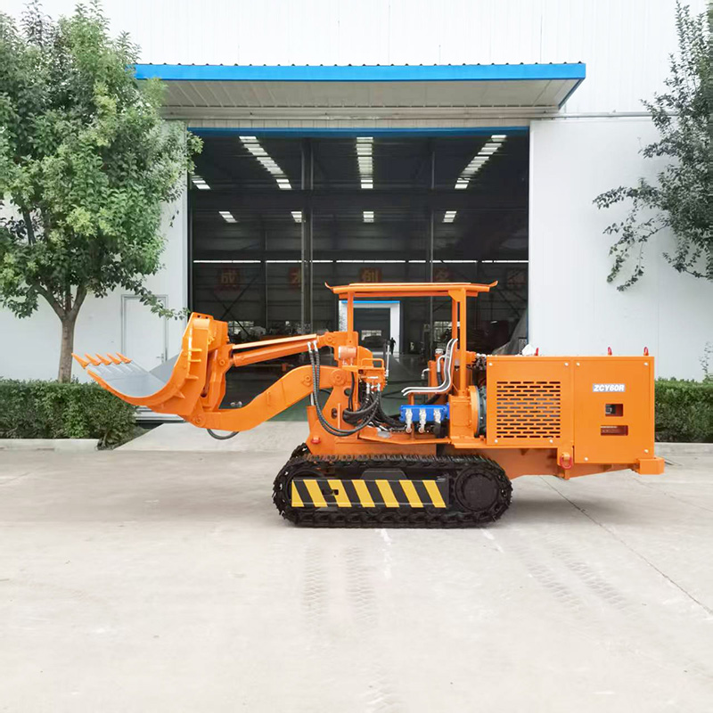 Погрузочная машина с боковой разгрузкой породы