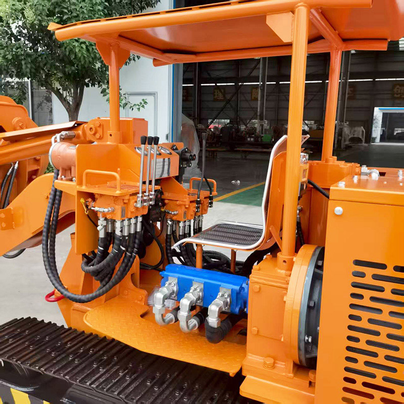 محمل الصخور الهيدروليكي الجانبي للتفريغ