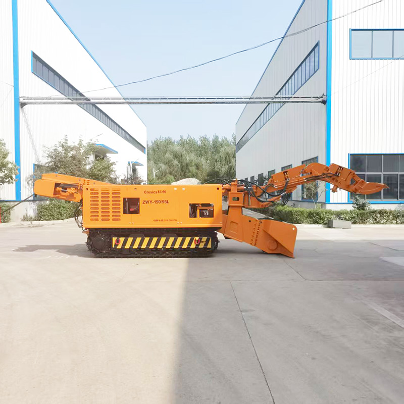 Chargeur de déblayage de tunnel