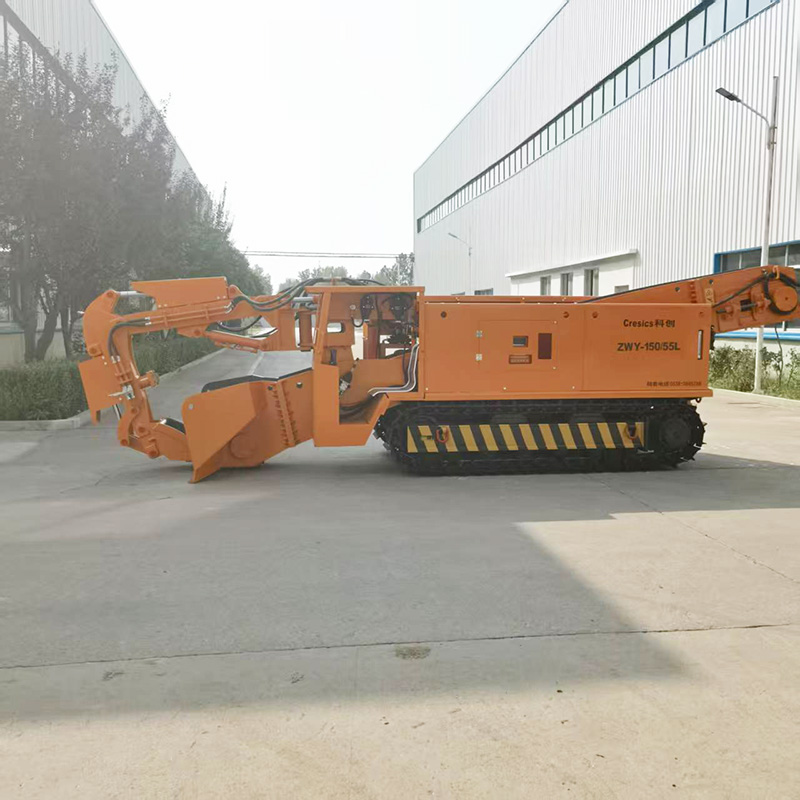 Полностью автоматический экскаватор для выемки породы