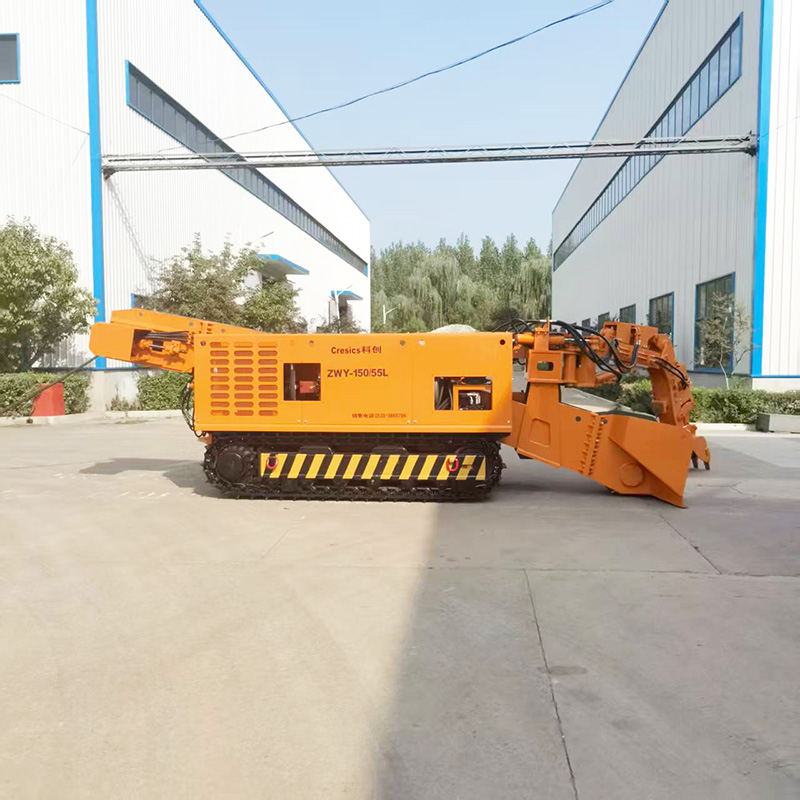 Chargeur de déblais pour petits tunnels