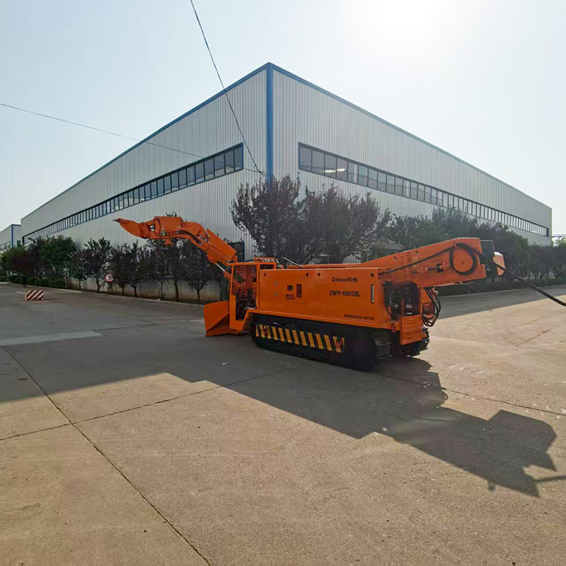 Chargeur déblayeur à convoyeur à raclette