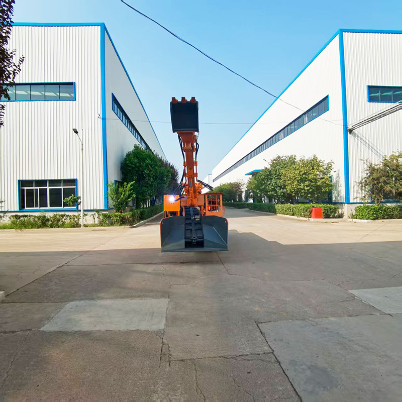 Chargeur déblayeur à convoyeur à raclette