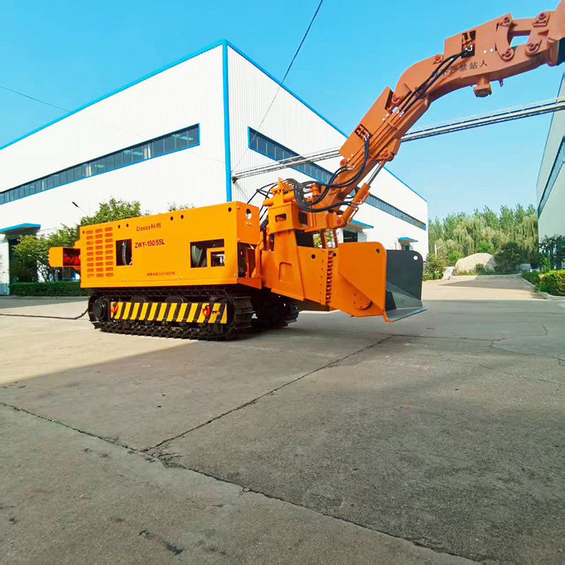 Chargeur déblayeur à convoyeur à raclette