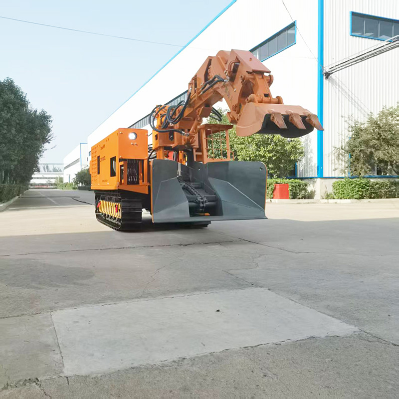 Погрузчик для выемки грунта на гусеничном ходу