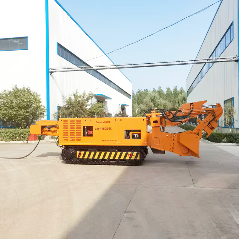 Cargadora de eje inclinado