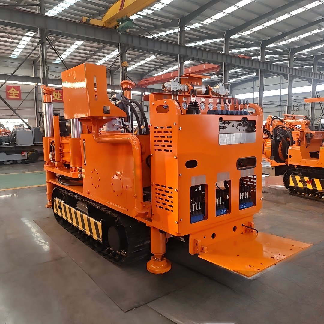 Coal mine tunnel drilling rig