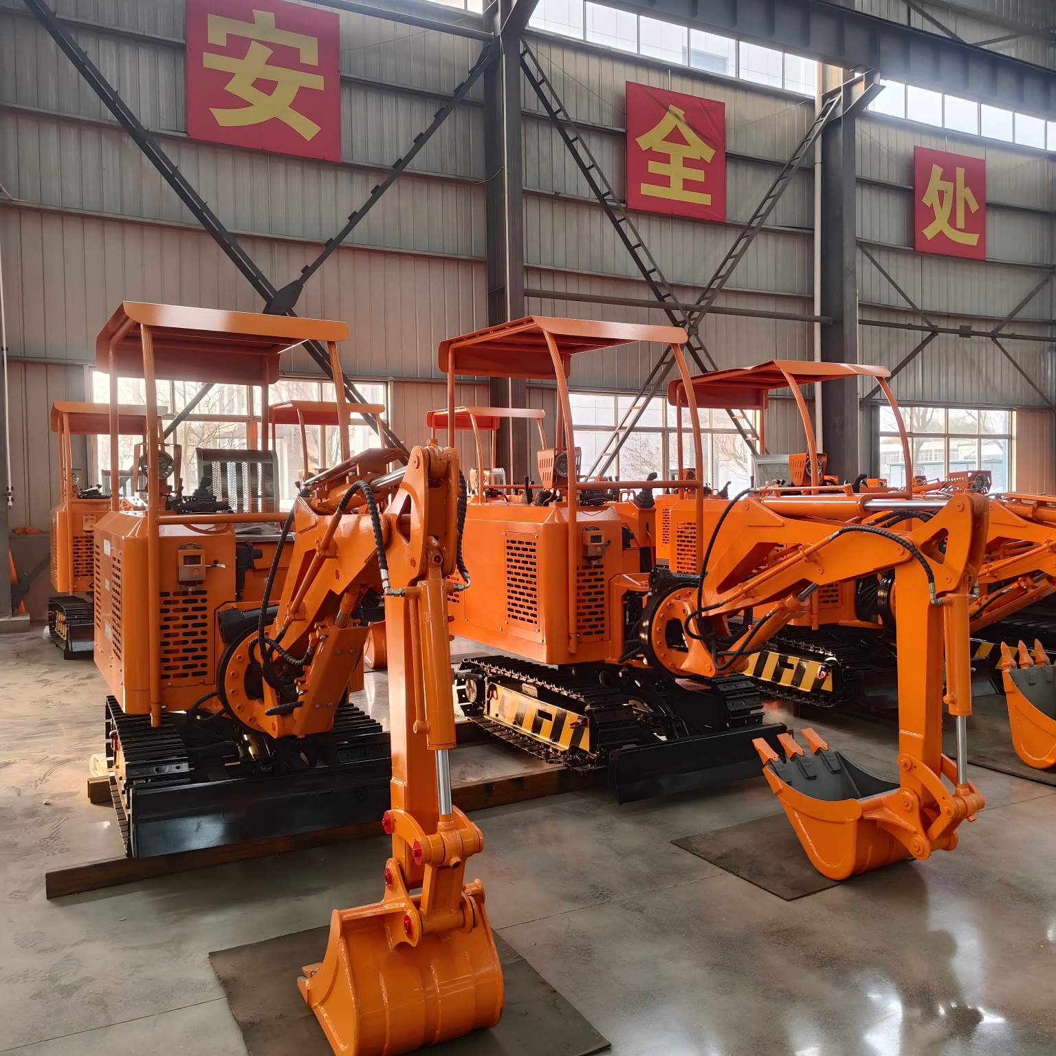 Excavadora subterránea diésel