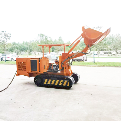 Remote Control Side Unloading Rock Loader