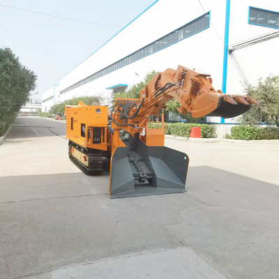 Small Crawler Mucking Loader