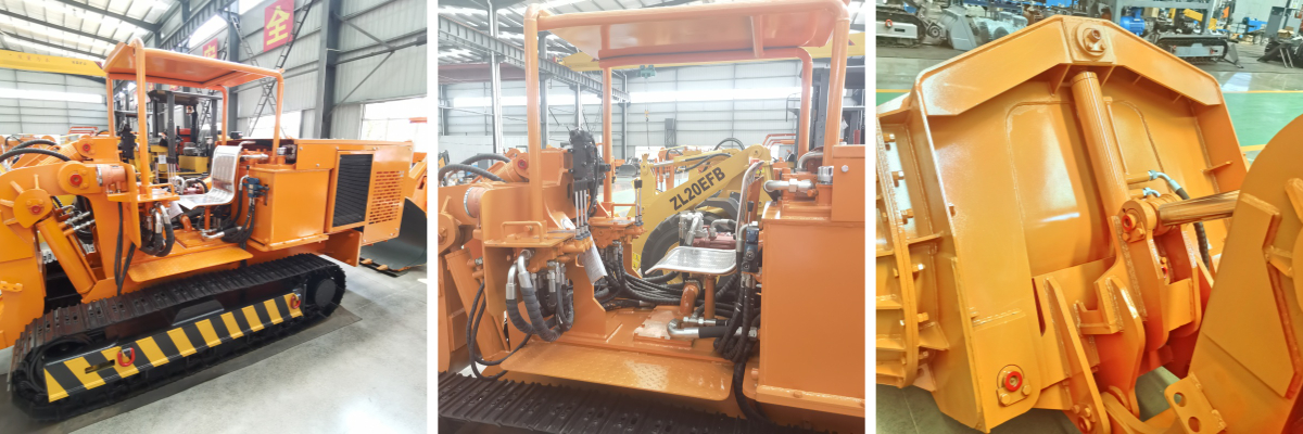 Carregador de descarga lateral Carregador de descarga lateral