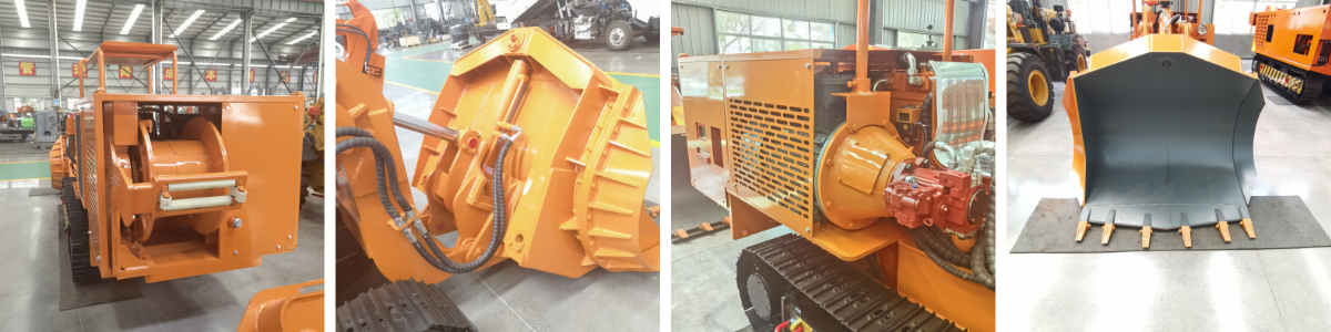 Chargeuse à benne latérale à vendre