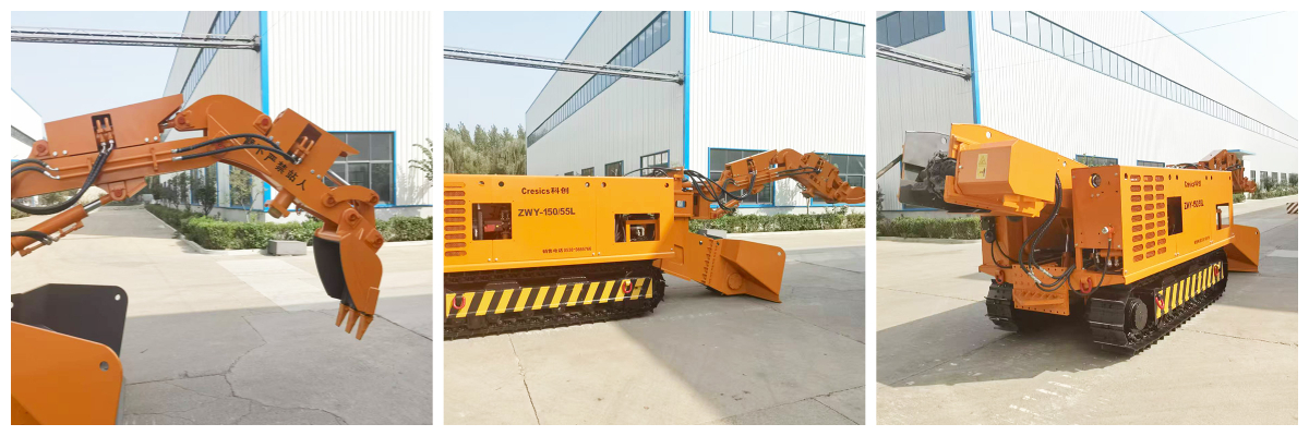 Cargador de escombros para ingeniería subterránea Cargador de escombros para ingeniería subterránea