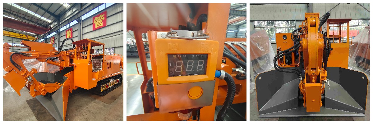 Cargador de mina de carbón